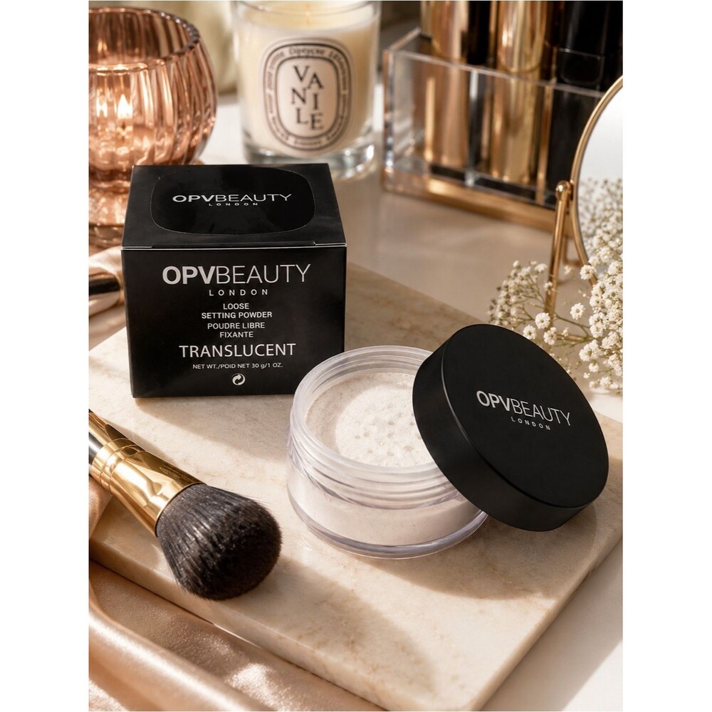 OPV Beauty London Loose Setting Powder – Translucent – Sealed
